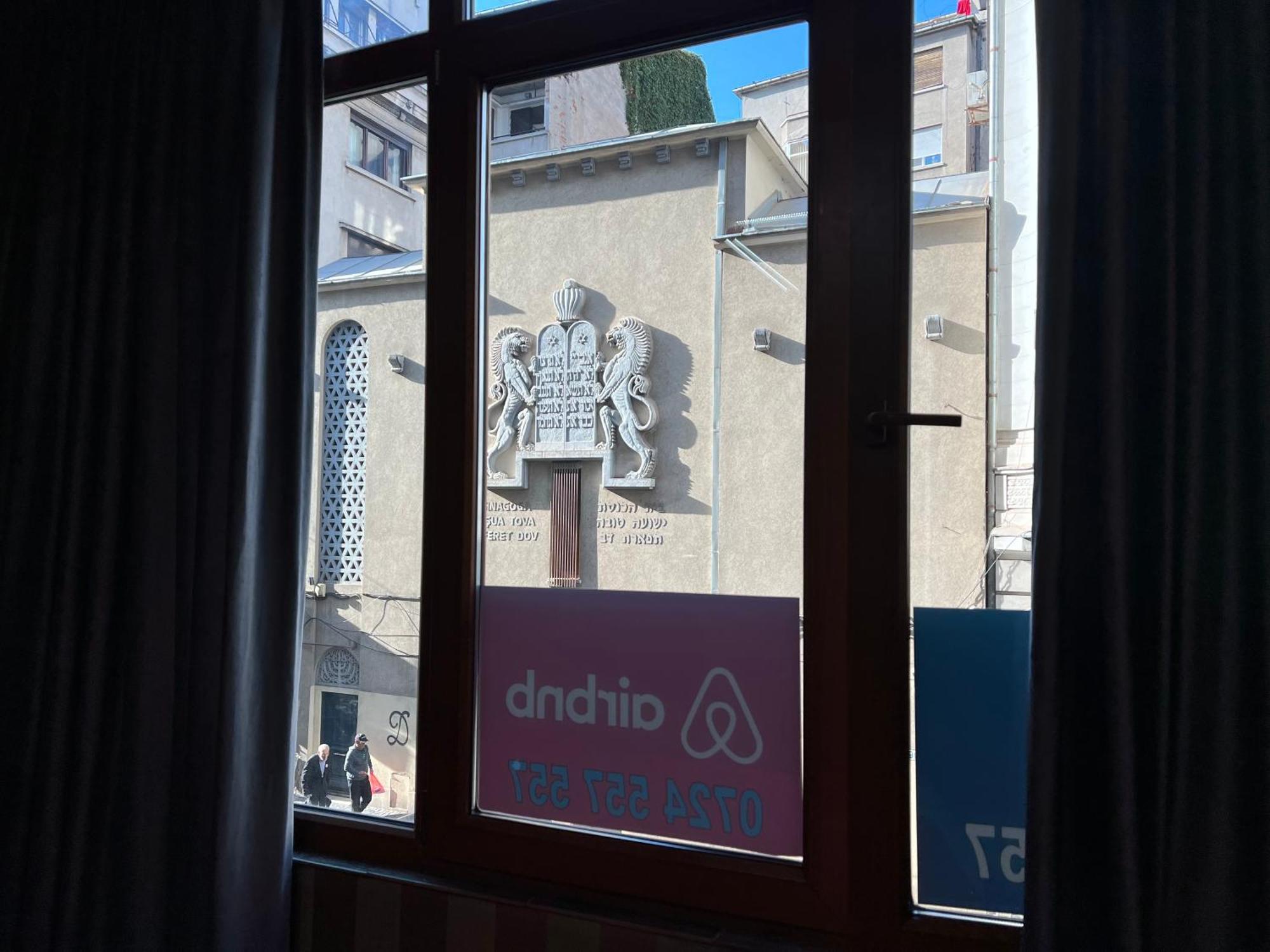 Synagogue Yeshua Tova Magheru Bukurešť Exteriér fotografie